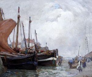 Bringing In The Catch by William Watt Milne