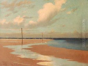 Beach At Low Tide
