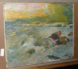 Vagues. by Joseph Milon
