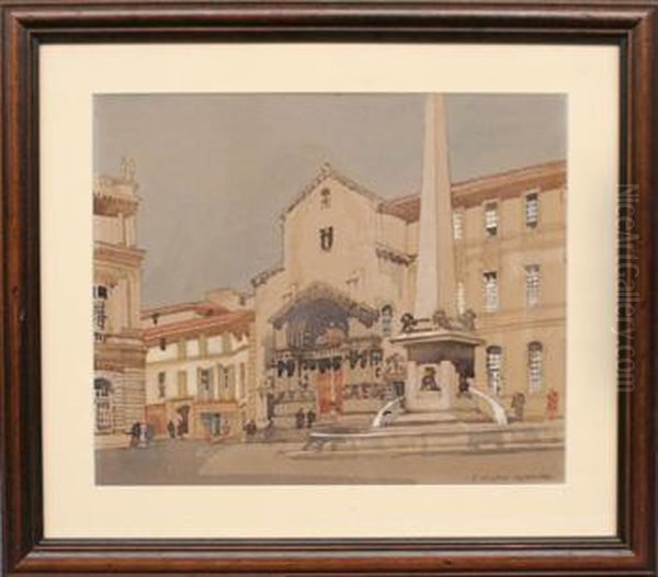 Vista De Ciudad Italiana - view 1
