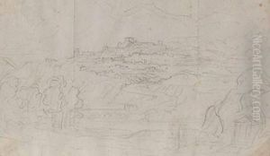 Italienische Landschaft by Tommaso Minardi