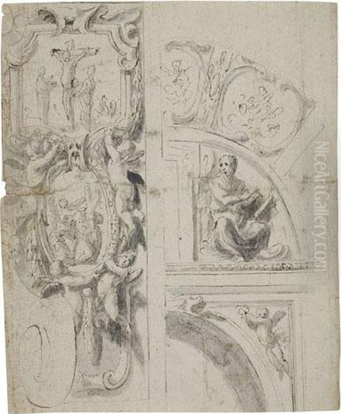 Three Drawings. - view 1