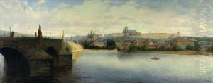 View On Hradcany And Charles Bridge