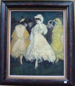 Elegantes En Robe Du Soir