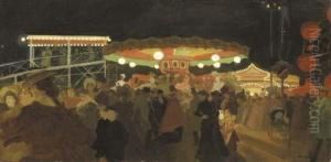 Fete Foraine by Antoine-Guillaume Minartz