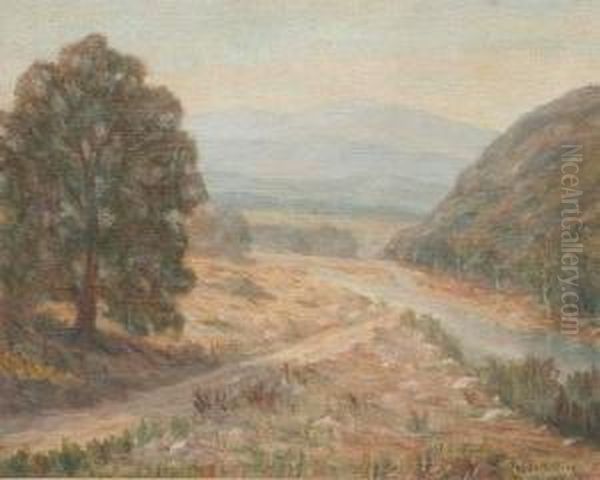 Miner Valley Landscape Painting - view 1