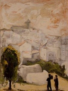 A Las Afueras Del Pueblo by Manuel Mingorance Acien
