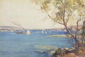 Sydney Harbour by Benjamin Edwin Minns