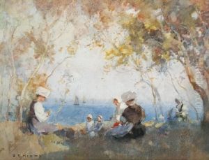 The Picnic by Benjamin Edwin Minns