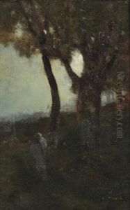 Midnight On The Mount Of Olives by Robert Crannell Minor Sr.