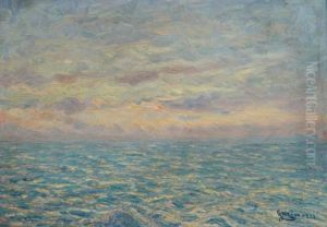 Mare Del Nord - Tramonto Sereno by Professor Filiberto Minozzi