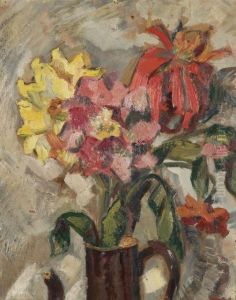 Vase De Fleurs by Isaac Mintchine