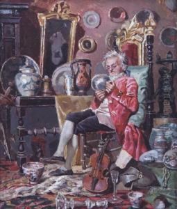 L'antiquario by Camillo Miola
