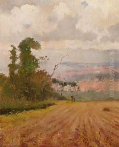 Paisaje by Joaquin Mir Trinxet