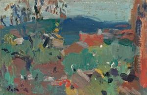 Paisaje by Joaquin Mir Trinxet
