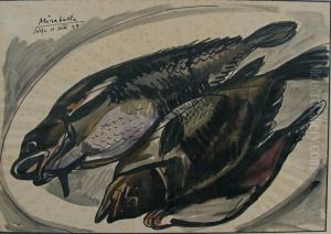 Natura Morta Di Pesci by Saro Mirabella