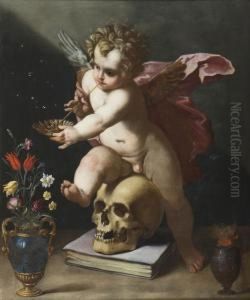 Vanitas by Luigi Miradori Il Genovesino