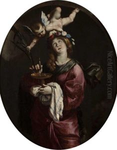 Santa Lucia by Luigi Miradori Il Genovesino