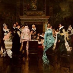 Escena Galante by Jose Miralles Darmanin