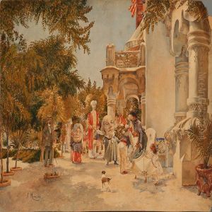 Carneval Near A House