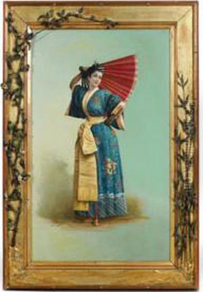 Jeune Elegante En Habit Asiatique - view 1