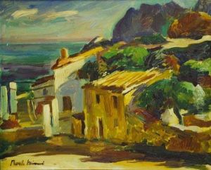 Paisaje Con Casas by Bosch Mirave