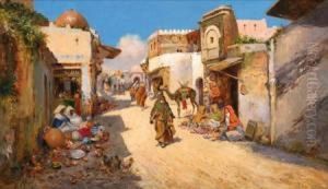 Marche A Tanger by Joaquin Miro