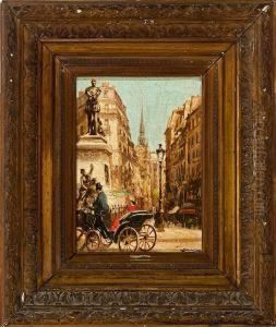 Vista Urbana by Gaspar Miro Y Lleo