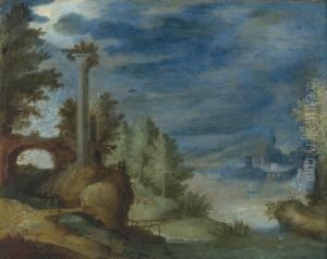A Coastal Landscape by Anton Mirou