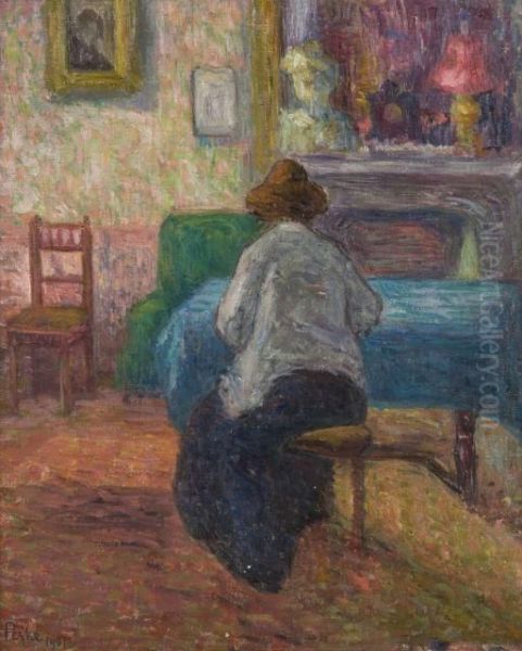 Femme Dans Un Interieur - view 1