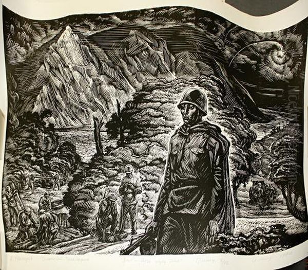 Four Second World War Subject Prints - view 1