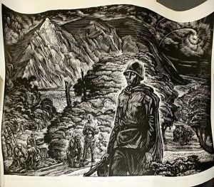 Four Second World War Subject Prints by A Misiurev