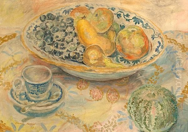 Still Life With Plate Of Fruit - view 1
