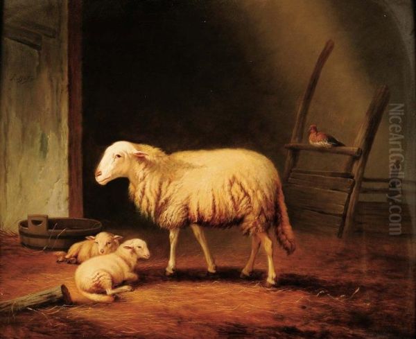 Moutons Dans La Bergerie - view 1