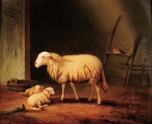Moutons Dans La Bergerie by J. Mistter