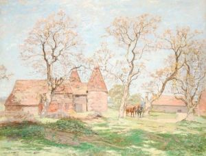 Oast Houses by Colin Gillespie Mitchell