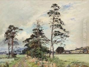 Carse Of Stirling by Colin Gillespie Mitchell