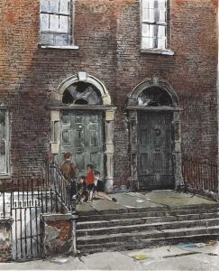 Doorways In Bride Street, Dublin