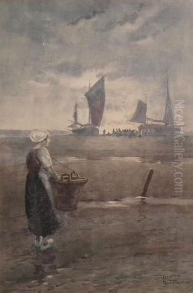 Dutch Beach Scene - view 1