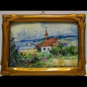 Old Indian Church (saguenay River, P.q.) Old Indian Church (saguenay River, P.q.)