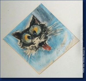 Tete De Chat by Mittei