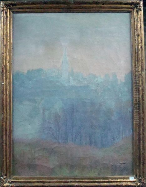 Clocher Dans La Brume - view 1