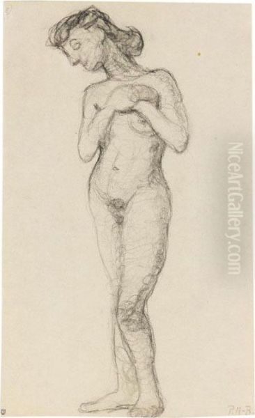 Stehender Weiblicher Akt - view 1