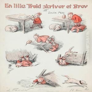 Nip Og Nap- En Lille Fortaelling Uden Ord by Louis Moe
