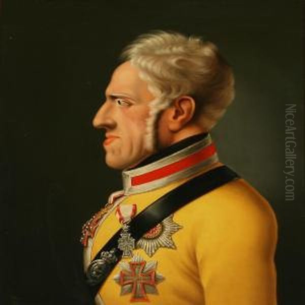 Portrait Of Frederik Vi Of Denmark - view 1