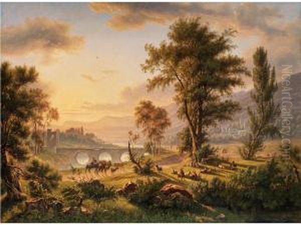 Arkadische Landschaft - view 1