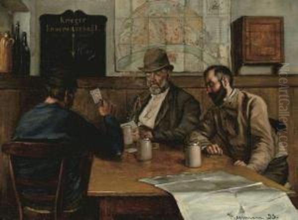 De Kaartspelers (1893)
Panneau - view 1
