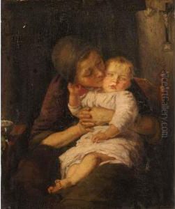 Motherly Affection by Wally Moes