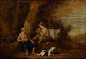 Mercure Et Argus by Claes Cornelisz Moeyaert