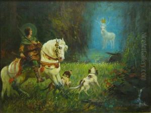 La Vision De Saint Hubert